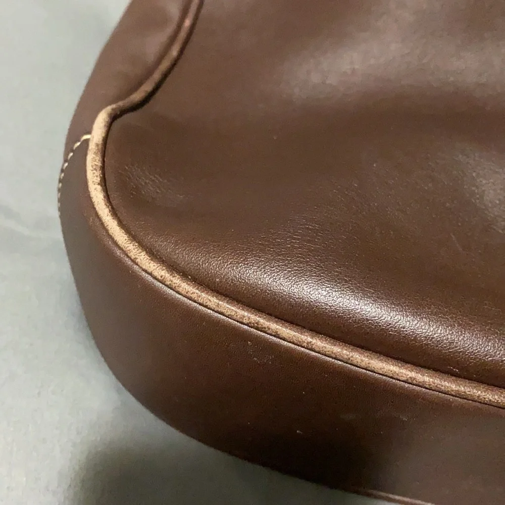 Coach Brown Leather Hobo Bag - Picture 4 of 5